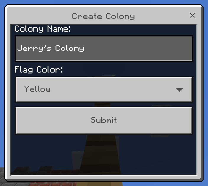 Placing a flag on a pole